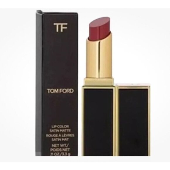 Tom Ford Lip Color Satin Matte Lipstick 27 SHAMELESS 0.11 oz New In Box - Picture 4 of 5
